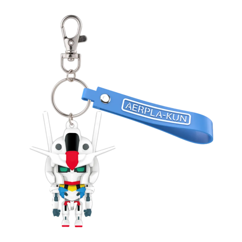 AerPla-Kun 3D Rubber Mascot Keychain