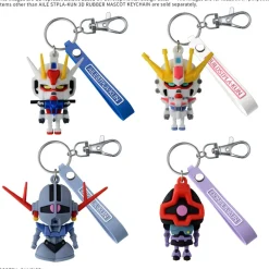 Aile Stpla-kun 3D Rubber Mascot Keychain