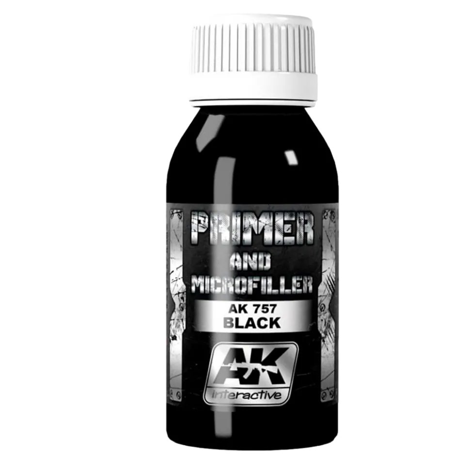 AK757 Primer and Microfiller - Black