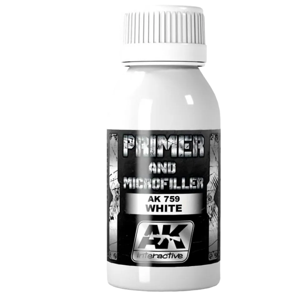 AK759 Primer and Microfiller - White