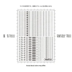 1/144 AMP03 Caution Decal (Red)