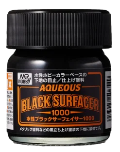 Aqueous Black Surfacer 1000 - Brush-On - 40ml