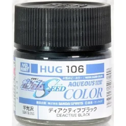 Aqueous Gundam Color HUG106 Deactive Black 10ml