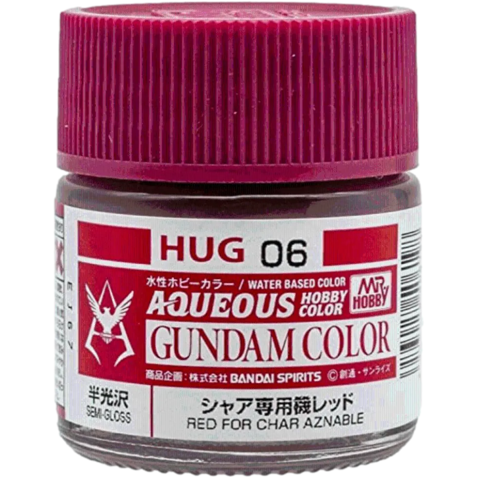 Aqueous Gundam Color HUG06 Red for Char Aznable 10ml