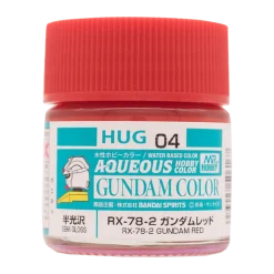 Aqueous Gundam Color HUG04 RX-78-2 Gundam Red 10ml