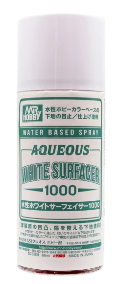 Aqueous White Surfacer 1000 - Spray - 170ml