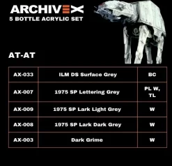 AT-AT Paint Set (5 Bottles)