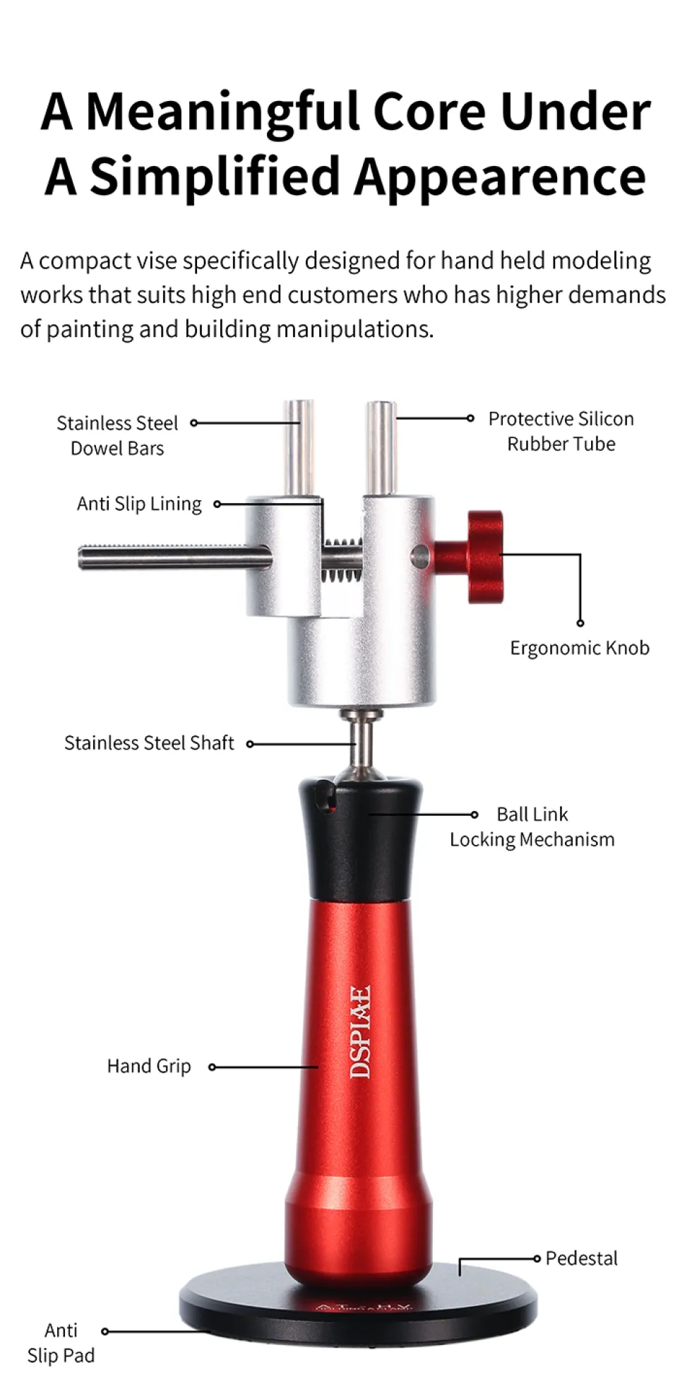 AT-HV Hand-Held Mini Vise