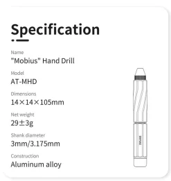 AT-MHD Mobius Hand Drill