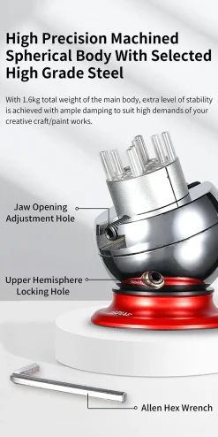 AT-SV Omnidirectional Spherical Vise