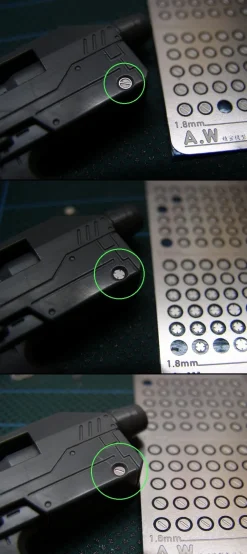 AW-008B Photo Etch Thruster Nozzles