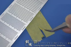 AW-149 Masking Tape Cutting Template