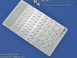 AW-148 Masking Tape Cutting Template