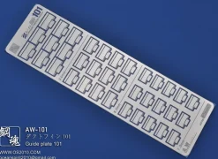 AW-101 Photo Etch Guide Plate
