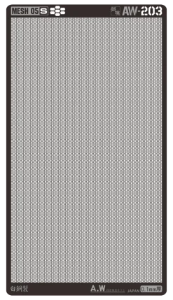AW-203 Photo Etch Mesh 05-S Long Hex
