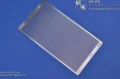 AW-203 Photo Etch Mesh 05-S Long Hex