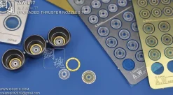 AW-077 Photo Etch Thruster Nozzles