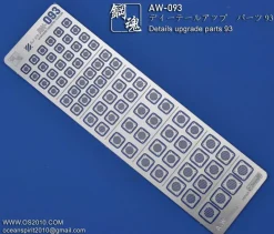 AW-093 Photo Etch Upgrade Parts