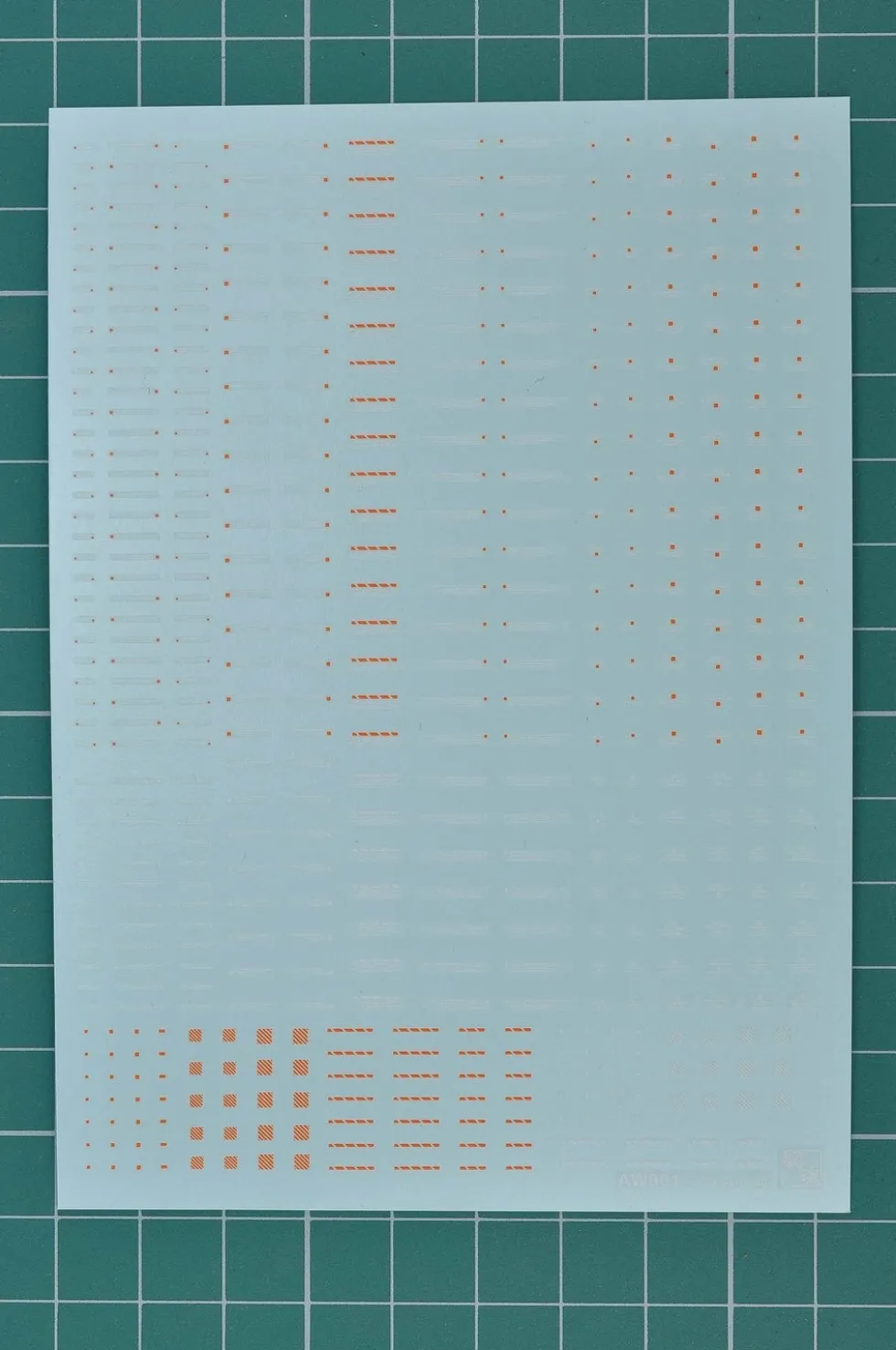 AW-001 Waterslide Decal