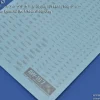 AW-167 Waterslide Decal 02 (1/144 & 1/100) Gray