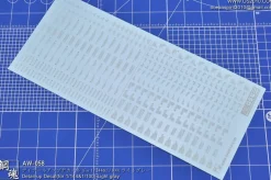 AW-058 Waterslide Decal (Light Gray)