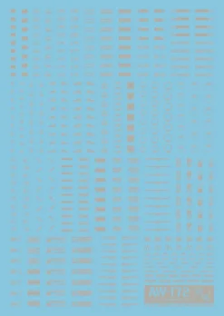 AW-172 Waterslide Decal 03 (1/144 & 1/100) Off White