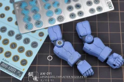 AW-091 Waterslide Decal + Photo Etch Thruster Nozzles