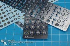 AW-084 Waterslide Decal + Photo Etch Thruster Nozzles