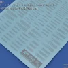 AW-182 Waterslide Decal 05-S (1/144 & 1/100) Gray