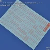 AW-183 Waterslide Decal 05-S (1/144 & 1/100) Red