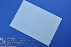 AW-206 Waterslide Decal Type 01 (1/144 & 1/100) White