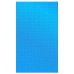Blue Circular Metallic Stickers (1 - 2.8mm)