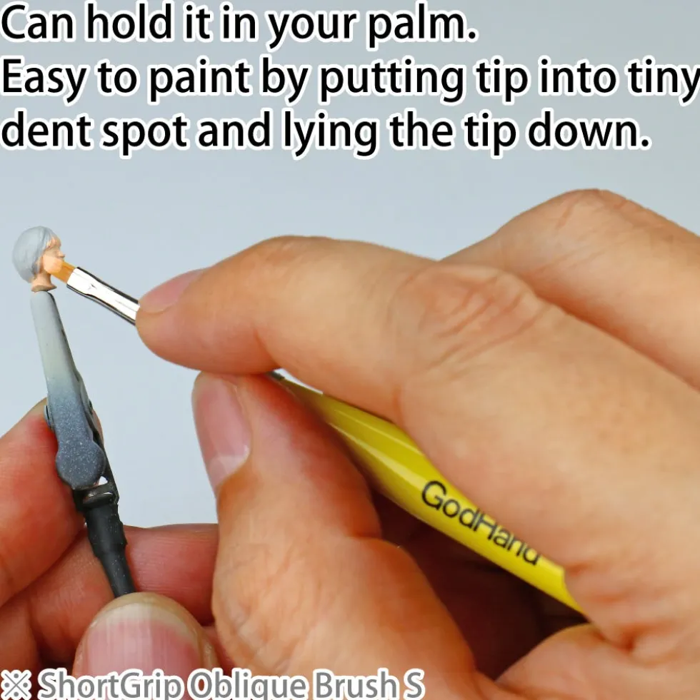 Brushwork Short Grip Sharp Point Fine
