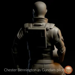 + Chester Bennington Gundam Pilot