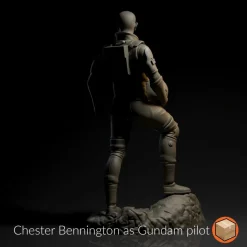 + Chester Bennington Gundam Pilot
