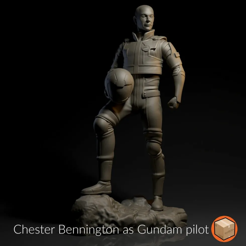 + Chester Bennington Gundam Pilot