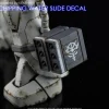 1/144 1/100 Chipping Decal Zeon 01 Gray Decals
