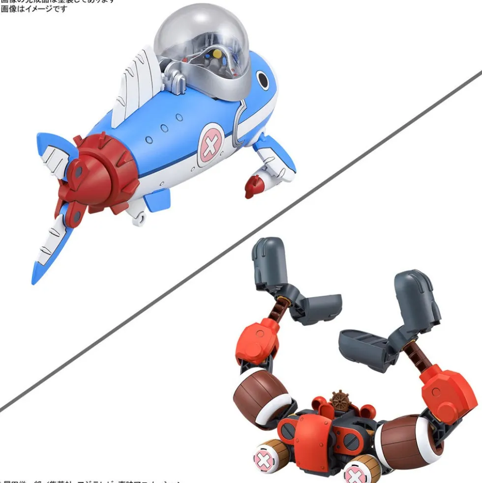 Chopper Robo No.3 & No.5 - Chopper Submarine & Chopper Crane