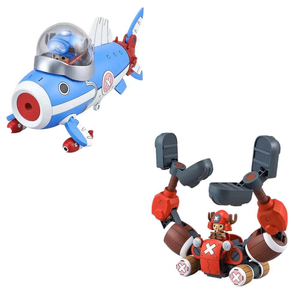 Chopper Robo No.3 & No.5 - Chopper Submarine & Chopper Crane