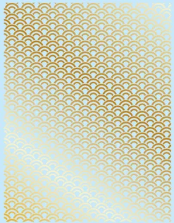 CM Decal 13 Seigaha Pattern - Blue