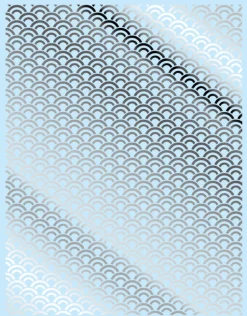 CM Decal 13 Seigaha Pattern - Blue