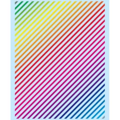 CM Decal 12 Slant Line - Blue