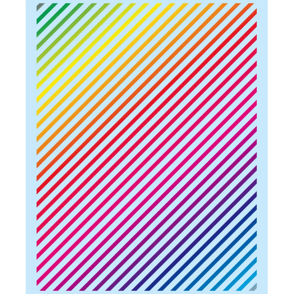 CM Decal 12 Slant Line - Blue
