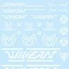 CM Decal 09 Wivern - Fluorescent White
