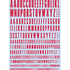 CND Decal Alphabet - Gold
