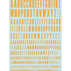 CND Decal Alphabet - Gold
