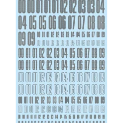 CND Decal Number - Gold