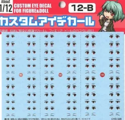 Custom Eye Decal - 1/12 1-A(1pc)