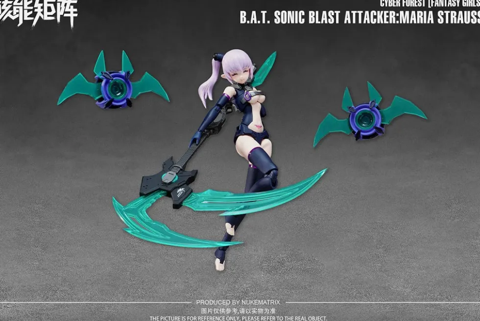 Cyber Forest (Fantasy Girls) B.A.T. Sonic Blast Attacker Maria Strauss