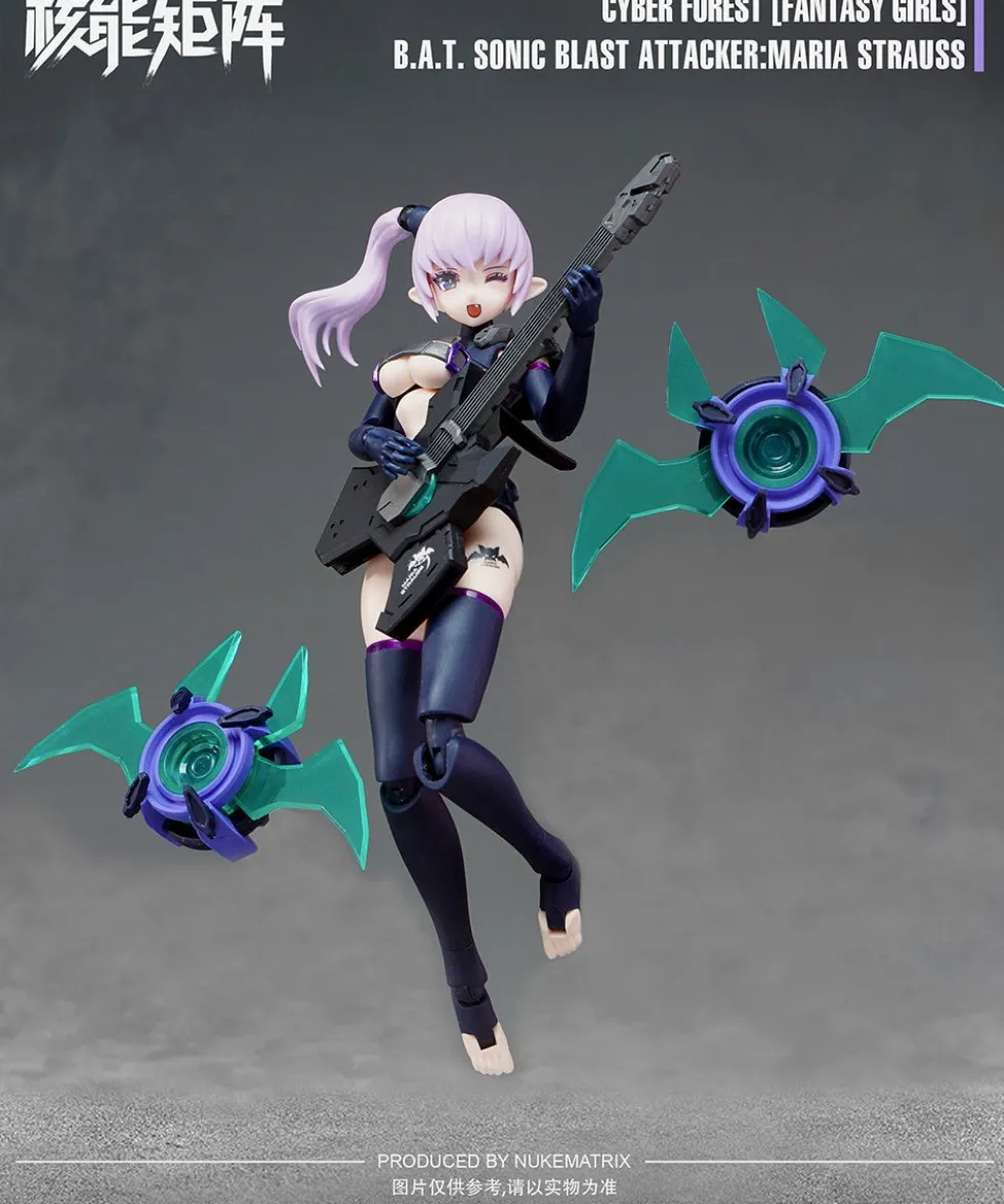 Cyber Forest (Fantasy Girls) B.A.T. Sonic Blast Attacker Maria Strauss
